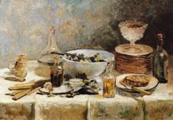 Edouard Vuillard Still Life with Salad Greens Sweden oil painting art